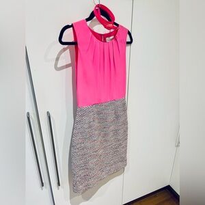 Kate Spade New York chiffon and tweed shift dress - Size 2